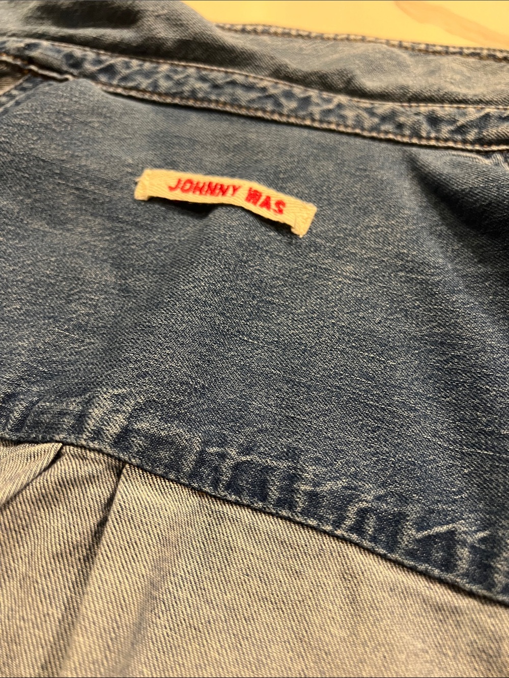 Johnny Was Light Blue Straight-Leg Jeans Set with Crystal Embellishment - Picture 2 of 13